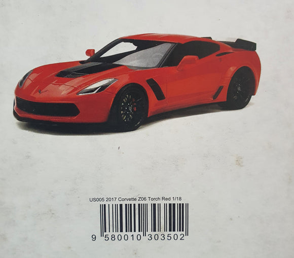 1:18 GT Spirit Chevrolet Corvette Z06 Torch Red - US005