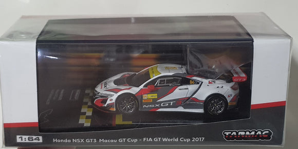 1:64 Tarmac Works Honda NSX GT3 Macau GT Cup - FIA GT World Cup 2017