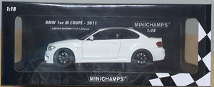 1:18 Minichamps BMW 1er M Coupe White - After Market