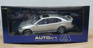 1:18 Autoart Lexus GS400 Silver - After Market