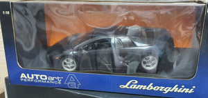 1:18 Autoart Lamborghini Murcielago Metallic Black - AA74110 - After Market