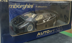 1:18 Autoart Lamborghini Diablo SV Black - After Market