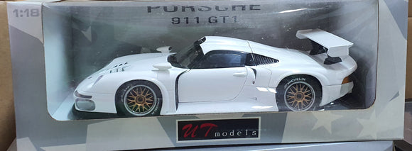 1:18 UT Porsche 911 GT1 White - After Market