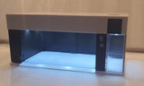 1:64 Diorama Garage Powered Door White