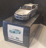 1:18 Otto Mobile Nismo R34 GTR Z-Tune BNR34 Silver - OTM703