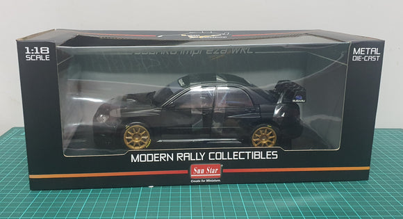 1:18 Sunstar Subaru Impreza WRC07 - MattBlack , After Market