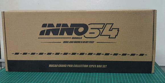 1:64 Inno64 Display Case - 12 slots Macau Grand Prix Collection Box Set