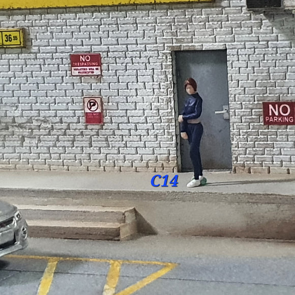 1:64 Figurine Gym Gal - C14