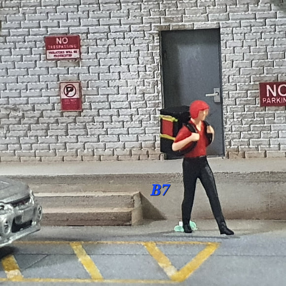 1:64 Figurine Delivery Guy - Mcdonalds - B7