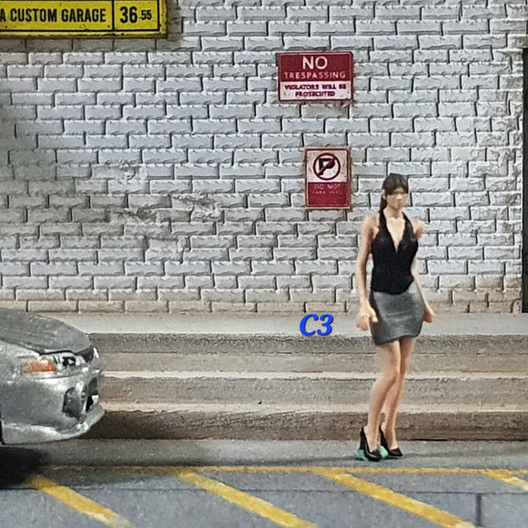 1:64 Figurine Personal Secretary - C3