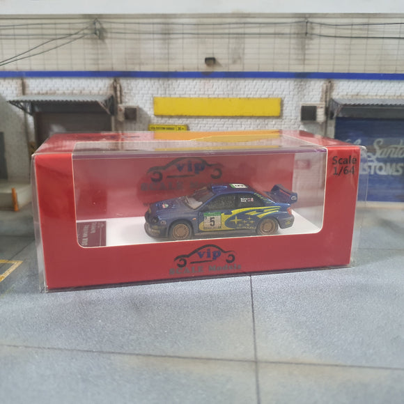 1:64 VIP Subaru Impreza #5 WRC NightRace BugEye Mud Edition