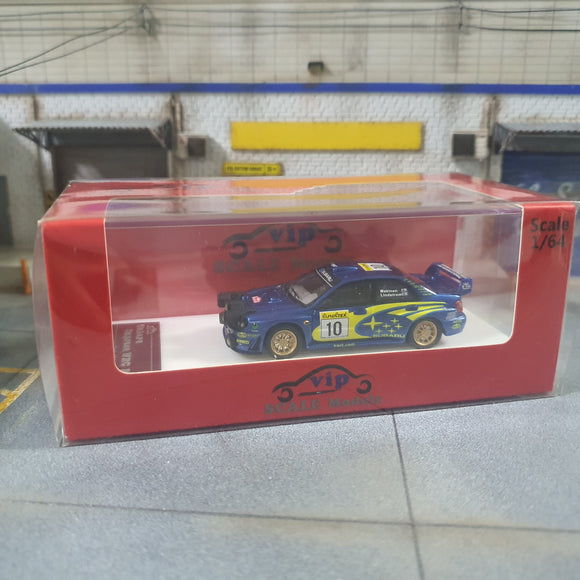 1:64 VIP Subaru Impreza #10 WRC NightRace BugEye