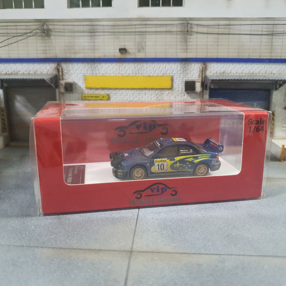 1:64 VIP Subaru Impreza #10 WRC NightRace BugEye Mud Edition