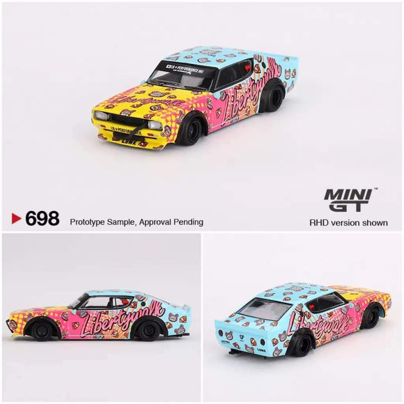 1:64 Mini GT Nissan Skyline Kenmeri Liberty Walk LBWK Kuma - MGT698