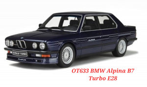 1:18 Otto Mobile BMW Alpina B7 Turbo E28 - OT633