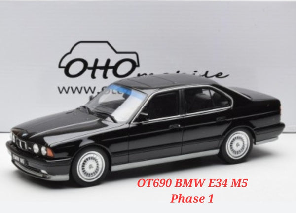 1:18 Otto Mobile BMW E34 M5 Phase 1 - OT690 – toyznetwork