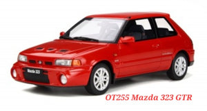 1:18 Otto Mobile Mazda 323 GTR Red - OT255