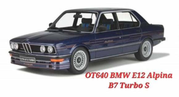 1:18 Otto Mobile BMW E12 Alpina B7 Turbo S - OT640