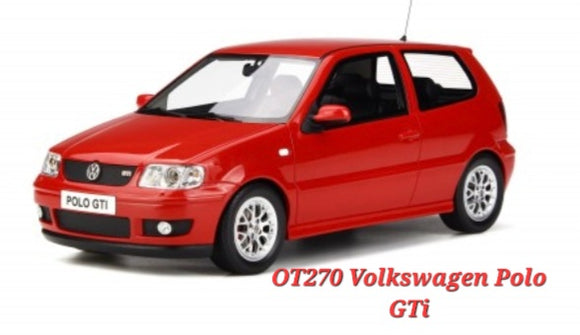 1:18 Otto Mobile Volkswagen Polo GTi Red - OT270