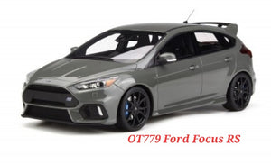 1:18 Otto Mobile Ford Focus RS Grey - OT779