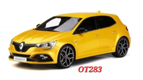 1:18 Otto Mobile Renault Megane 4 RS Jaune Sirius OT283