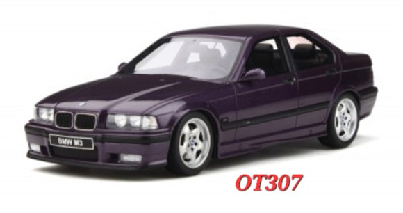 1:18 Otto Mobile BMW E36 M3 Sedan Daytona Voilet OT307