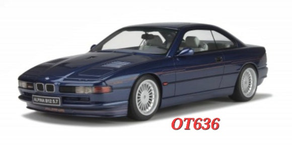 1:18 Otto Mobile BMW Alpina B12 E31 5.7 Alpine Blue OT636