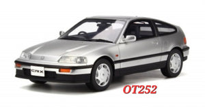 1:18 Otto Mobile Honda CRX Silver - OT252