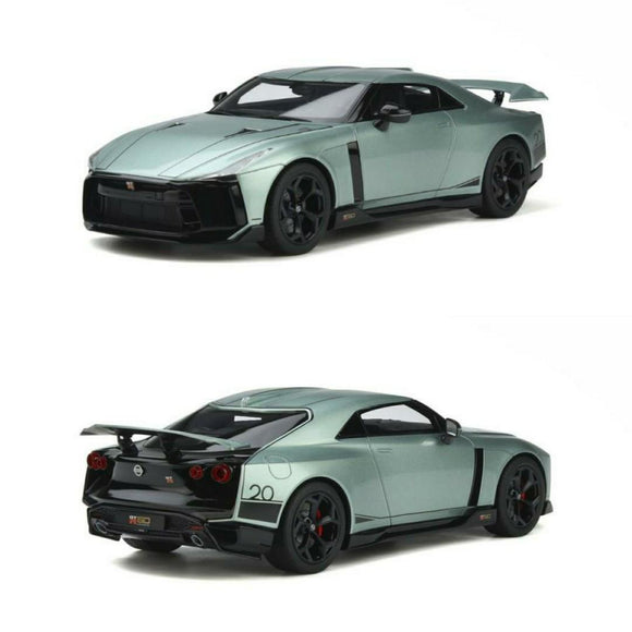 Modèle réduit Nissan Gt-r50 By Italdesign (metallic White/black) 1/18 Modèle réduit Nissan Gt-r50 By Italdesign (metallic White/black) 1/18