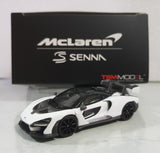 1:64 Mini GT Mclaren Senna White - MGT19
