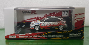 1:64 Tarmac Works Honda Civic Type R EK9 Super Taikyu 1998 ST-4 Champion