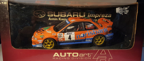 AUTOart (1/18) スバル Impreza WRC 1:18 AUTOart Subaru Impreza Rally Championship Richard Burns