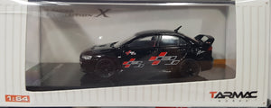 1:64 Tarmac Works Mitsubishi Lancer Evo X Ralliart - Black