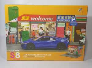 1:18 Tiny DX Parking Diorama Set S8
