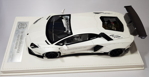 1:18 JUC LB Performance Aventador - Matte Pearl White - After Market