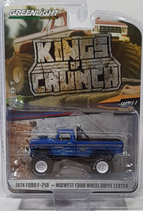 1:64 Greenlight Ford F-250 1974 Midwest Four Wheel Drive Centre