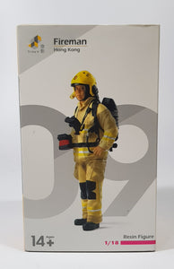 1:18 Tiny Hong Kong Fireman Figurine - #09