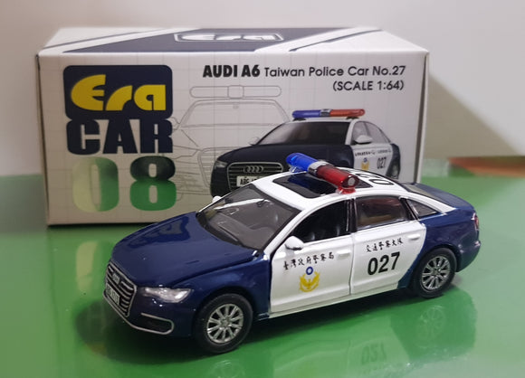 1:64 Era Car Audi A6 - Taiwan Police Car #27