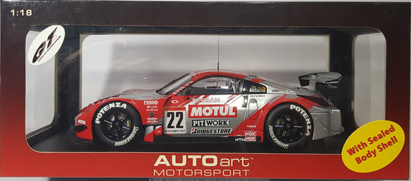 Autoart 1/18 Scale Diecast 80486 Nissan Motul Pitwork z 2004 Autoart 1/18 Scale Diecast 80486 Nissan Motul Pitwork z 2004