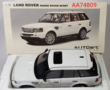 1:18 Autoart Land Rover Range Rover Sport White - After Market