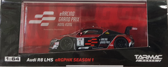 1:64 Tarmac Works Audi R8 LMS eRacing Grand Prix HK Season 1