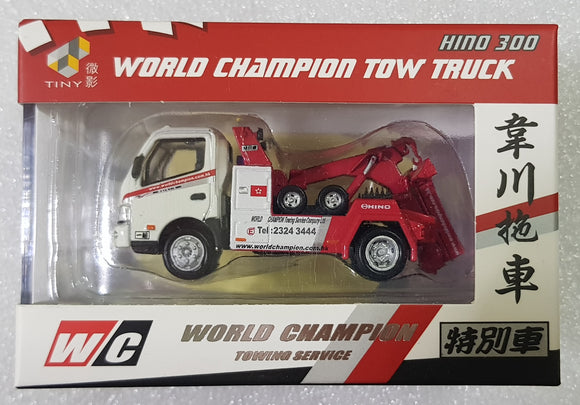 1:64 Tiny Hino 300 World Champion Tow Truck - Special Release