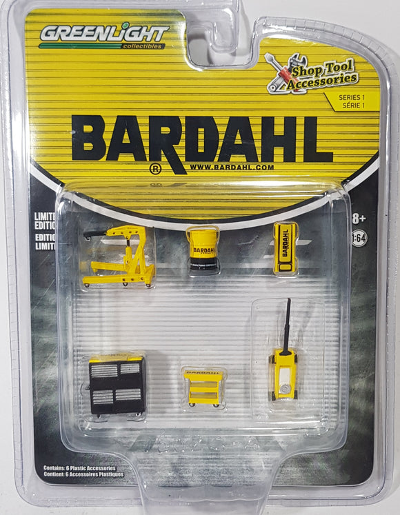 1:64 Greenlight Auto Body Shop - Bardahl - Shop Tool Accessories Series 1