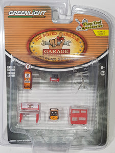 1:64 Greenlight Auto Body Shop - The Busted Knuckle Garage - Shop Tool Accessories Series 1