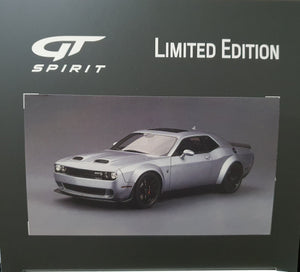 1:18 GT Spirit Dodge Challenger Redeye - Silver GT226