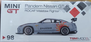 1:64 Mini GT Pandem Nissan GTR R35 GT Wing - ROCAF Malataw Fighter (Taiwan Exclusive) - MGT98