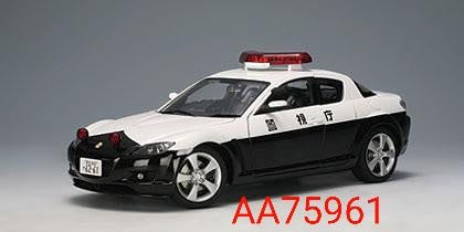 1:18 Autoart Mazda RX8 Police