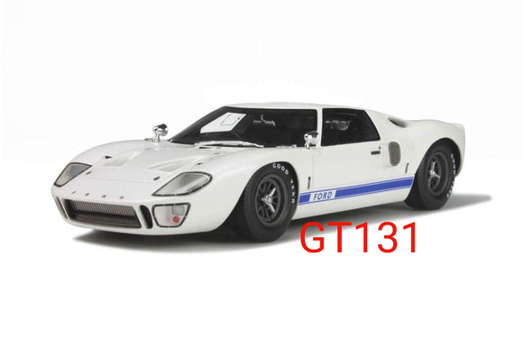 1:18 GT Spirit Ford GT40 White/Blue GT131