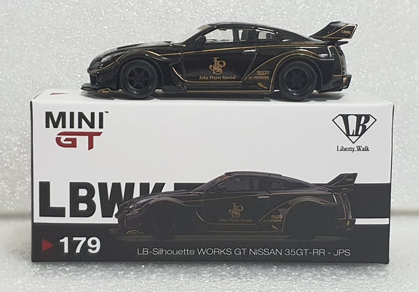 1:64 Mini GT LB Silhoutte Works GT Nissan 35GT-RR JPS - MGT179