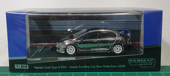 1:64 Tarmac Works Honda Civic Type R FD2- Honda Exciting Cup One Make Race 2008